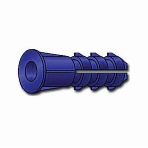 Fasteners & Fittings 10100PWPUJ Conical Wall Plug Anchor, 1/4 x 4 in Drill, 1 in OAL, Plastic
