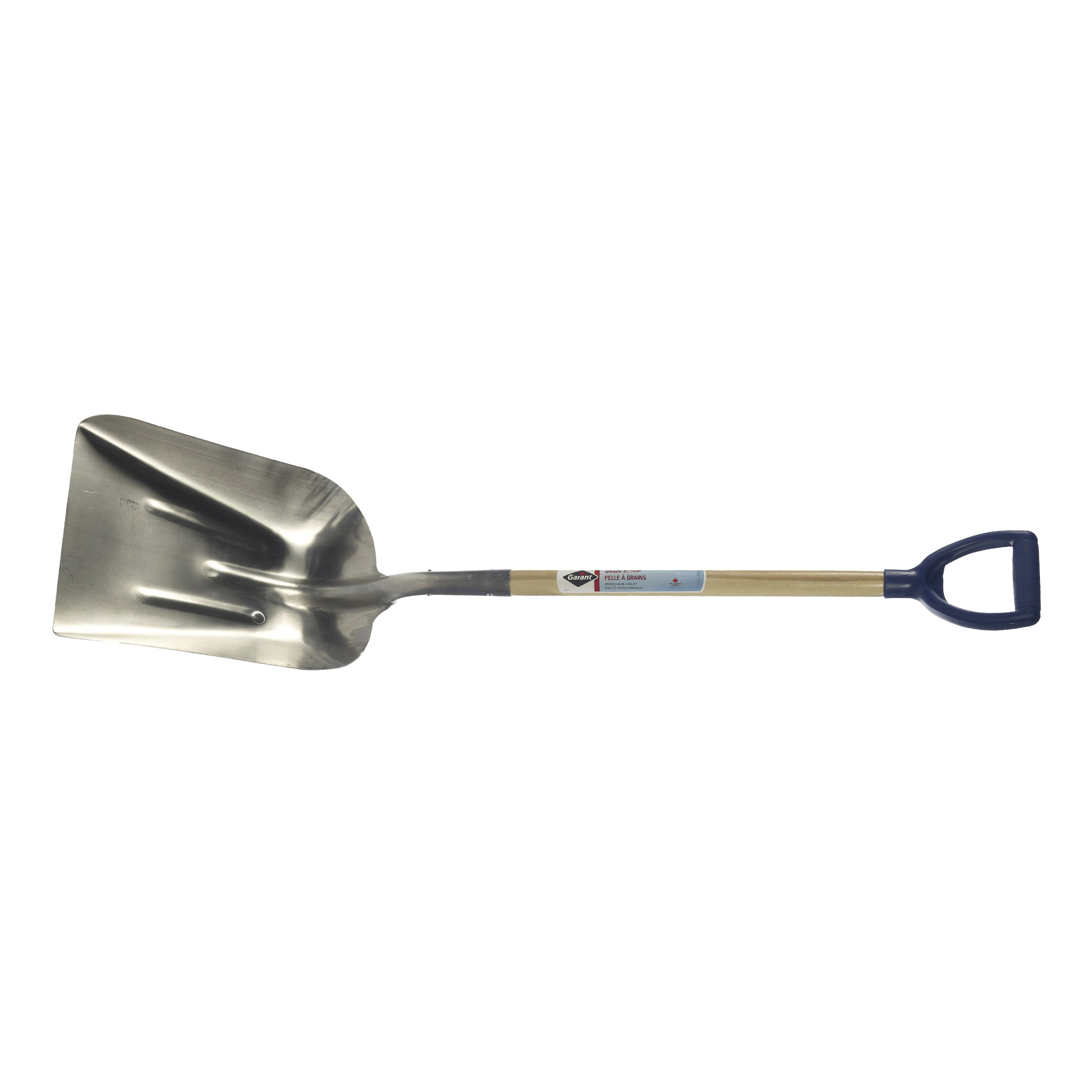Garant® 80741 Yukon™ Lightweight Size 8 Type dh Coal Scoop, 35 in L Handle, 13-1/2 in W Blade, Aluminum Blade, Poly Handle