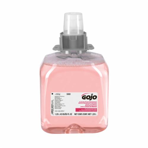 GOJO® 5161-03 FMX-12™ Luxury Handwash, 1250 mL Nominal, Dispenser Refill Package, Foam Form, Cranberry/Fruity Odor/Scent, Clear/Light Pink