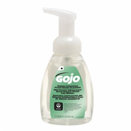 GOJO® 5715-06 Hand Cleaner, 7.5 fl-oz, Bottle, Foam, Dye Free/Odorless, Clear/Colorless to Pale Yellow