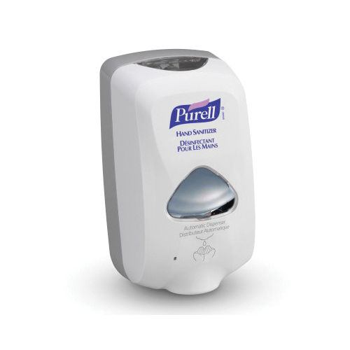 PURELL® 2720-12-CAN00 TFX™ Touch-Free Dispenser, 1200 mL Capacity, 4 in OAL, Wall Mount, ABS