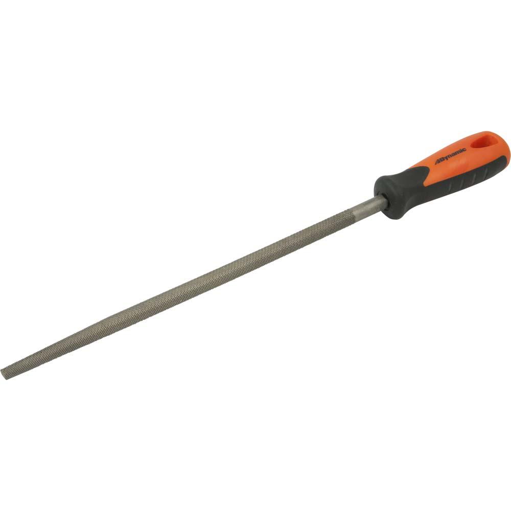 Dynamic D094303 Round File, 16-1/2 in L, Bastard/Double Cut