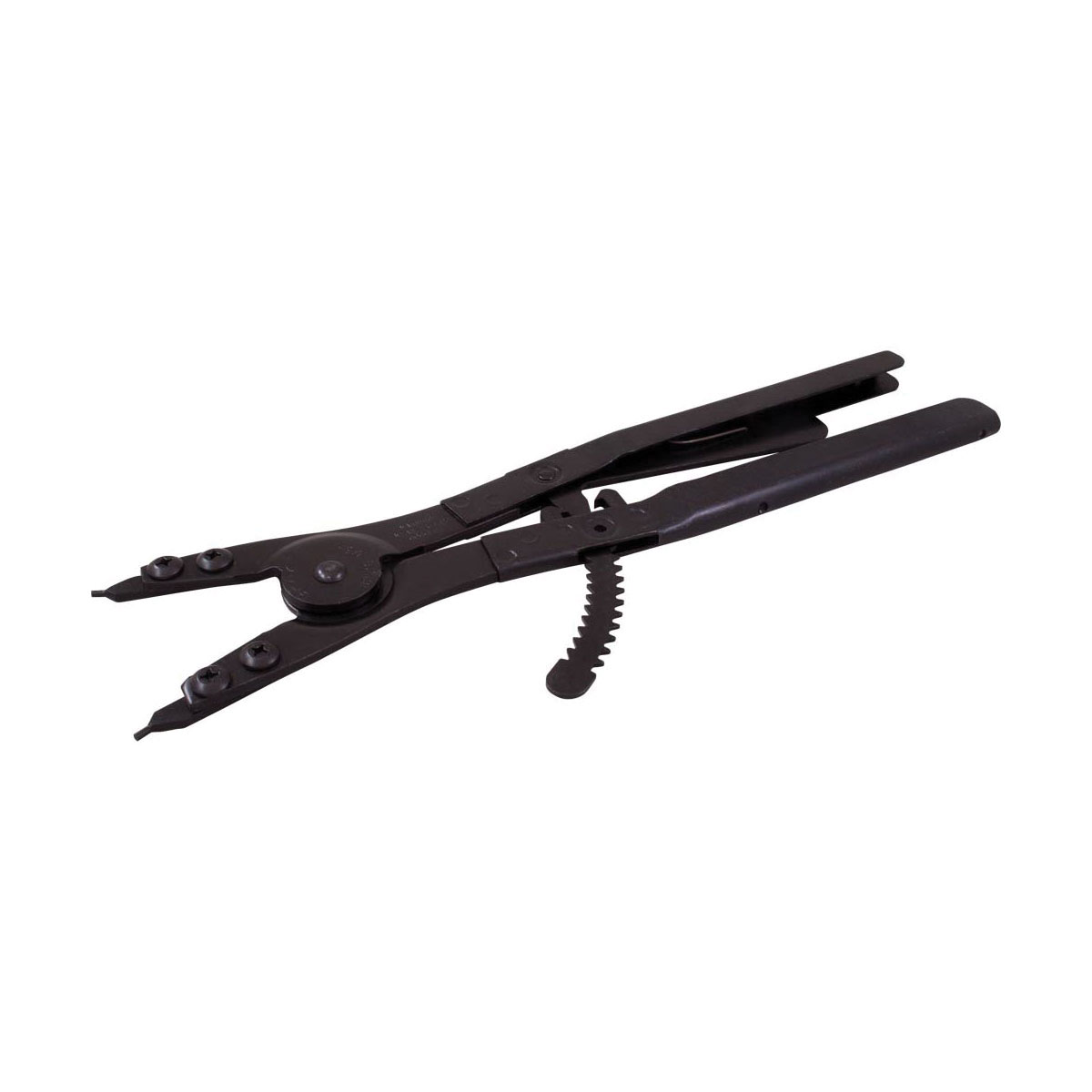 Gray Tools 82515 Heavy Duty Internal Large Snap Ring Plier, 0.12 in Straight Tip Jaw, 16 in OAL