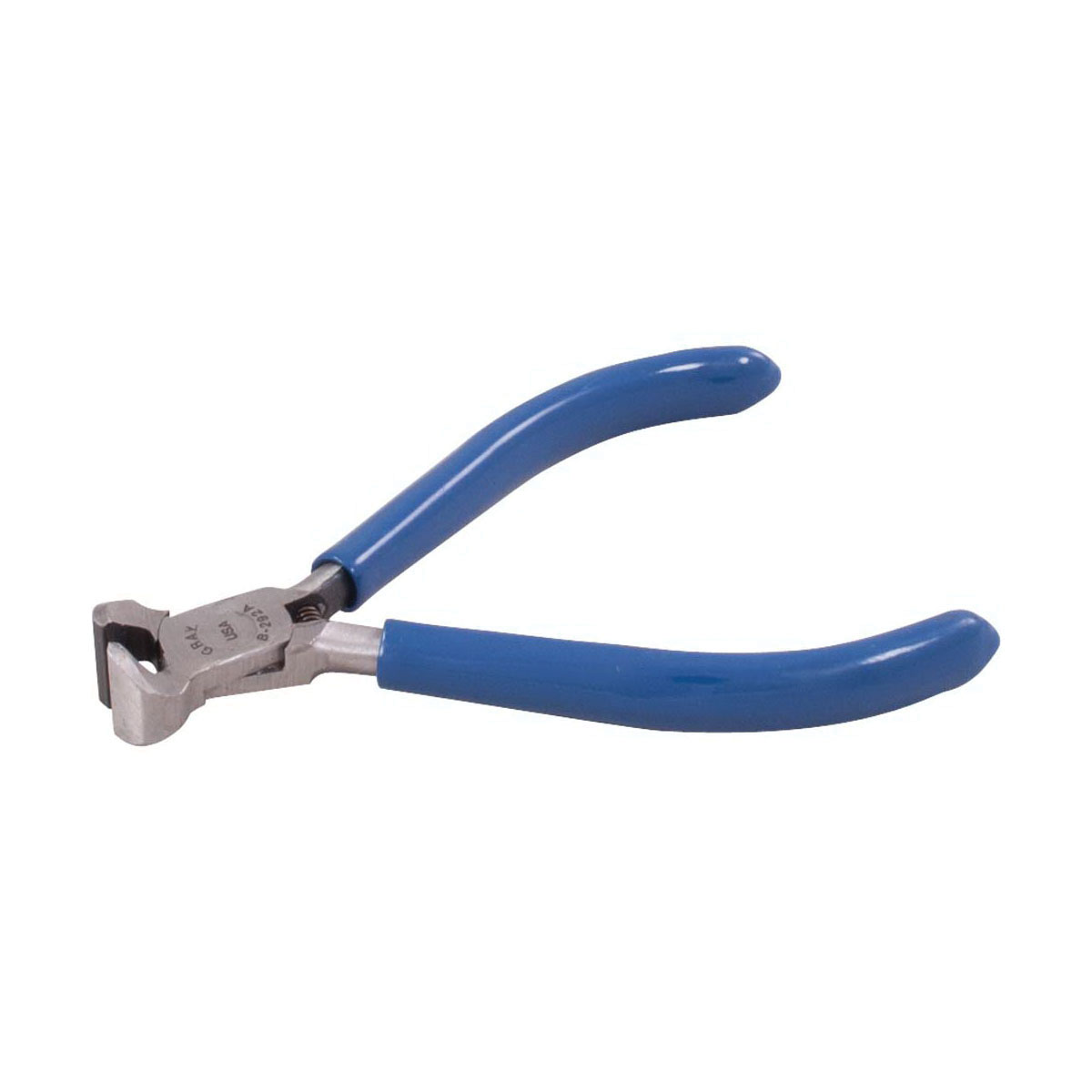 Gray Tools B292A Flush Miniature Round Head End Cutting Nipper, 1/4 in Spring Loaded Jaw, 4 in OAL