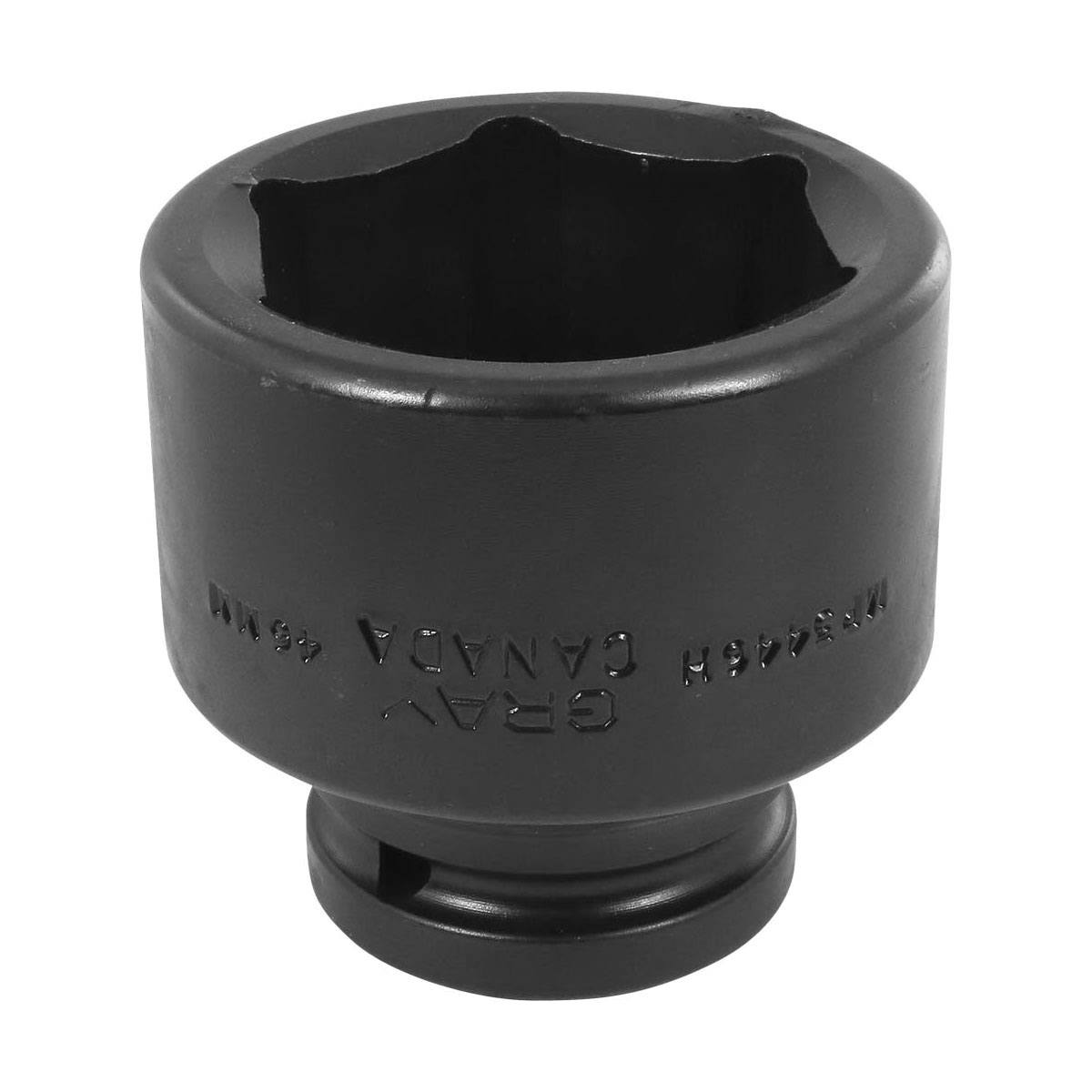 Gray Tools MP3446H Standard Impact Socket, Metric, 3/4 in, 46 mm Hex Socket, 6 Points