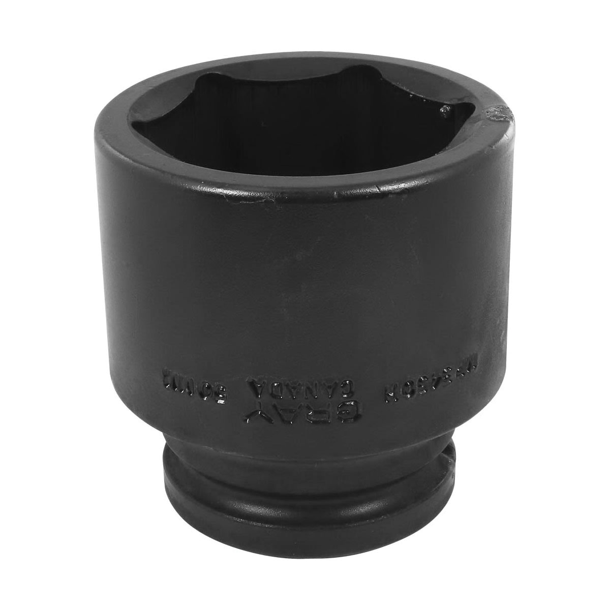 Gray Tools MP3450H Standard Impact Socket, Metric, 3/4 in, 50 mm Hex Socket, 6 Points