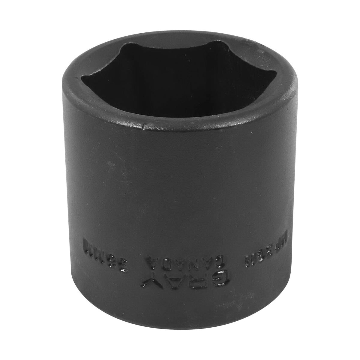 Gray Tools MP36H Standard Impact Socket, Metric, 1/2 in Square Drive, 36 mm Hex Socket, 6 Points