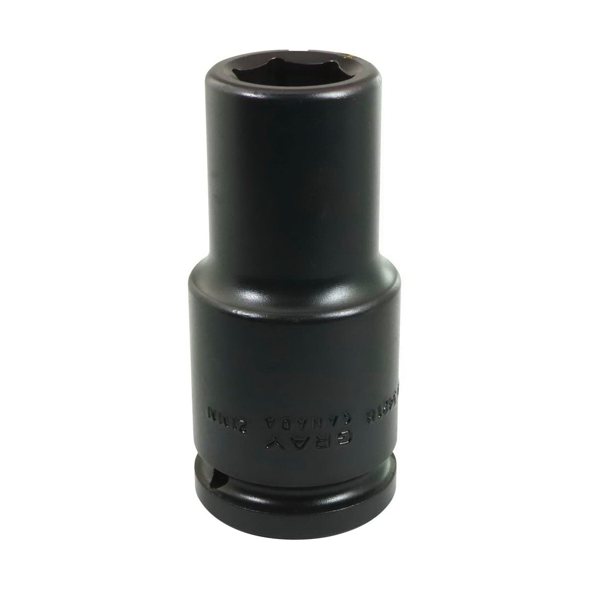 Gray Tools MPD3421H Deep Impact Socket, Metric, 3/4 in, 21 mm Hex Socket, 6 Points