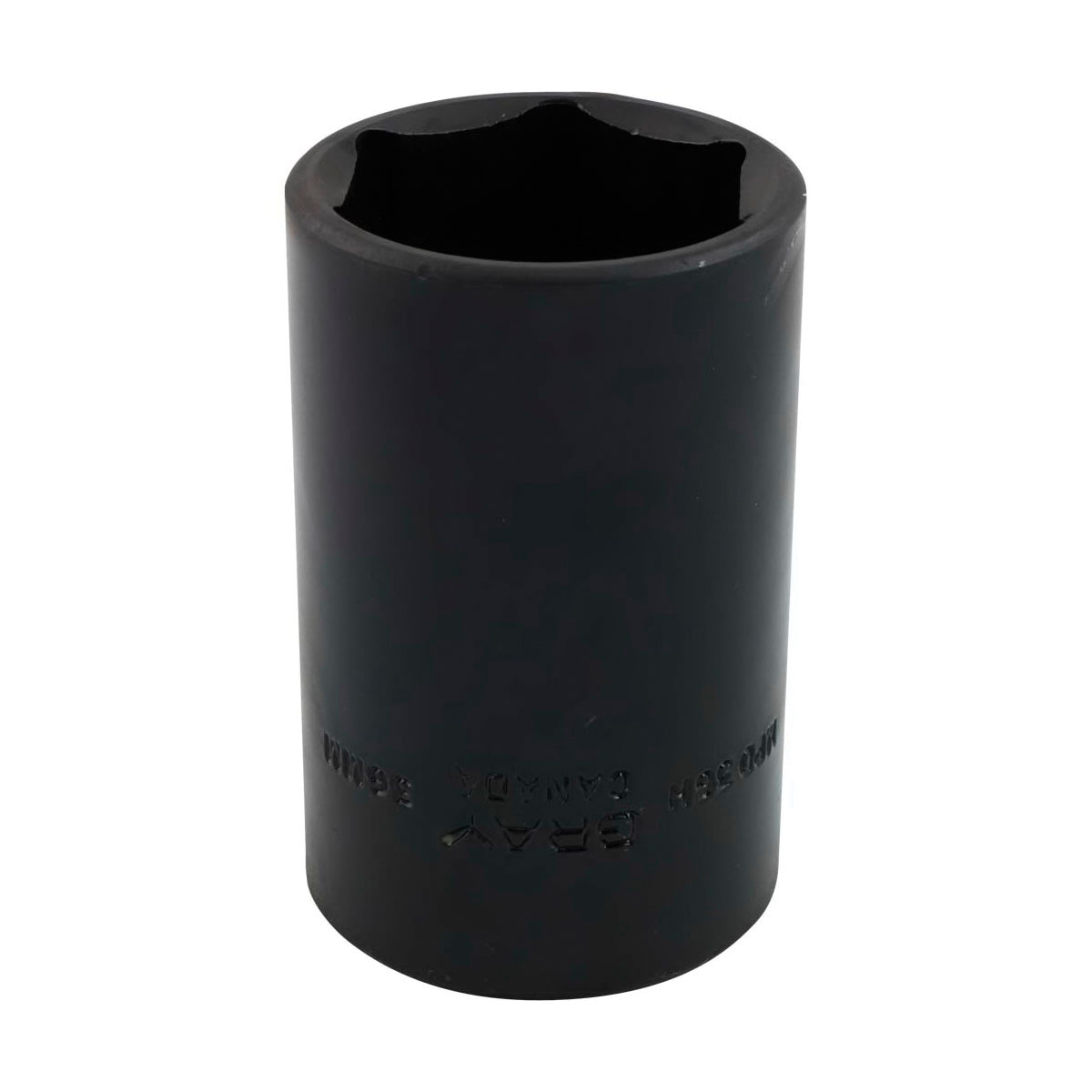 Gray Tools MPD36H Deep Impact Socket, Metric, 1/2 in Square Drive, 36 mm Hex Socket, 6 Points