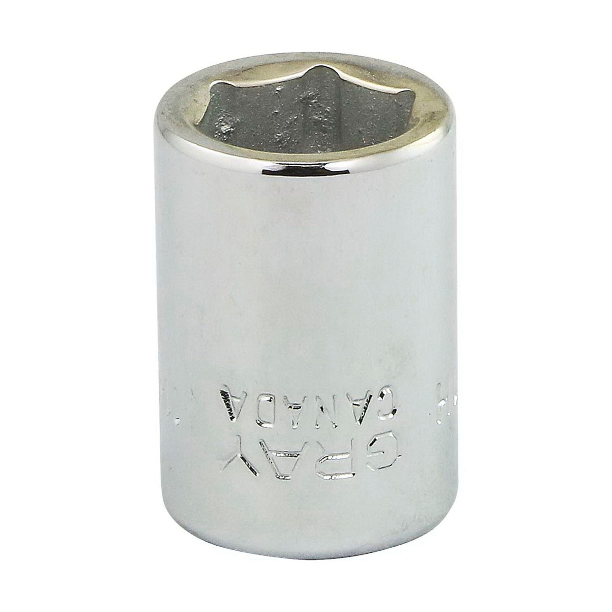Gray Tools MT11H Standard Socket, Metric, 3/8 in, 11 mm Hex Socket, 6 Points