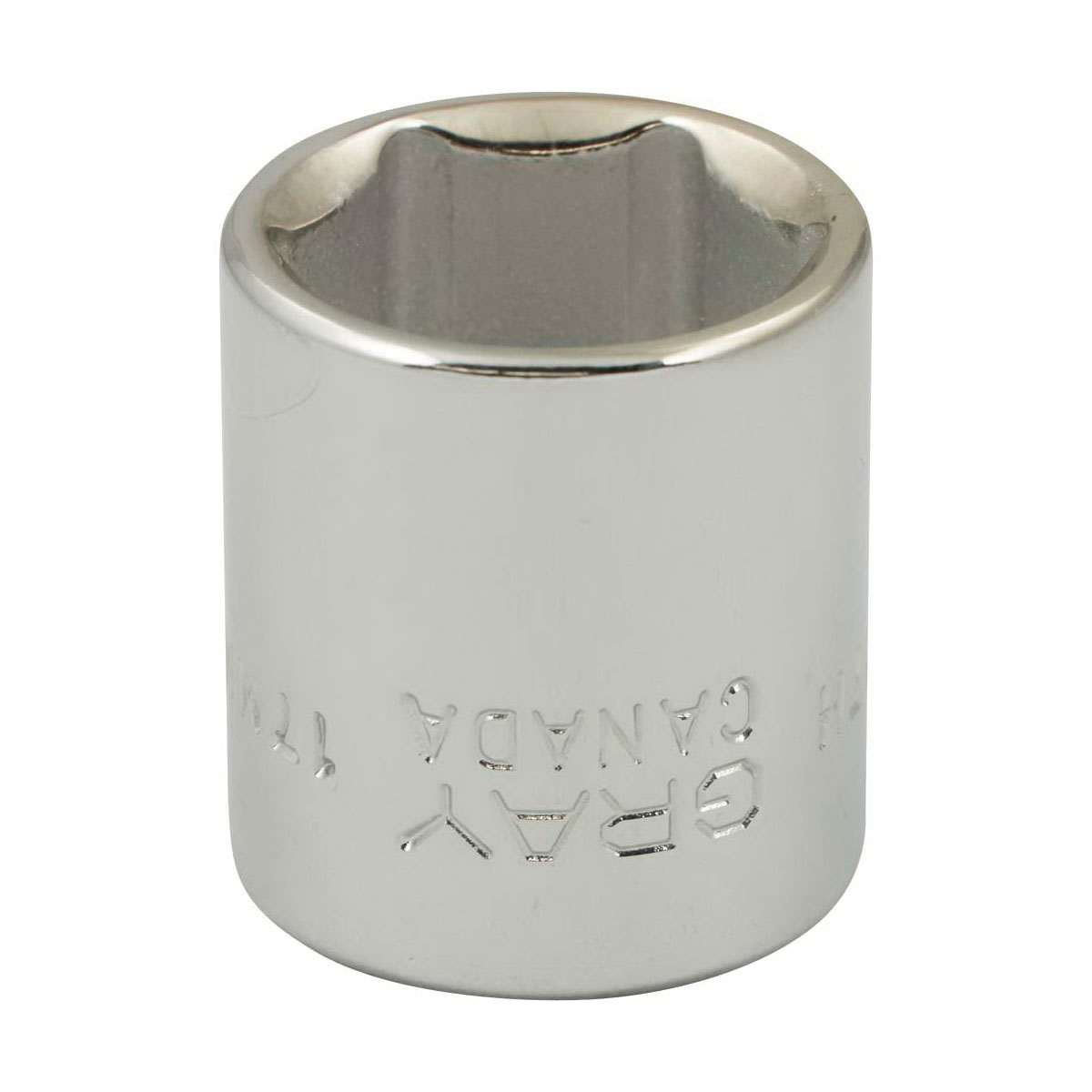 Gray Tools MT17H Standard Socket, Metric, 3/8 in, 17 mm Hex Socket, 6 Points