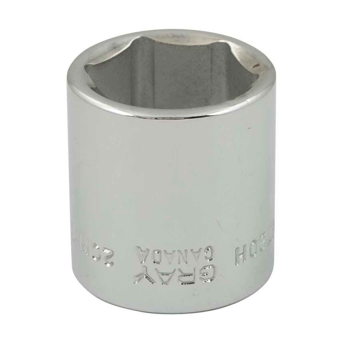 Gray Tools MT20H Standard Socket, Metric, 3/8 in, 20 mm Hex Socket, 6 Points