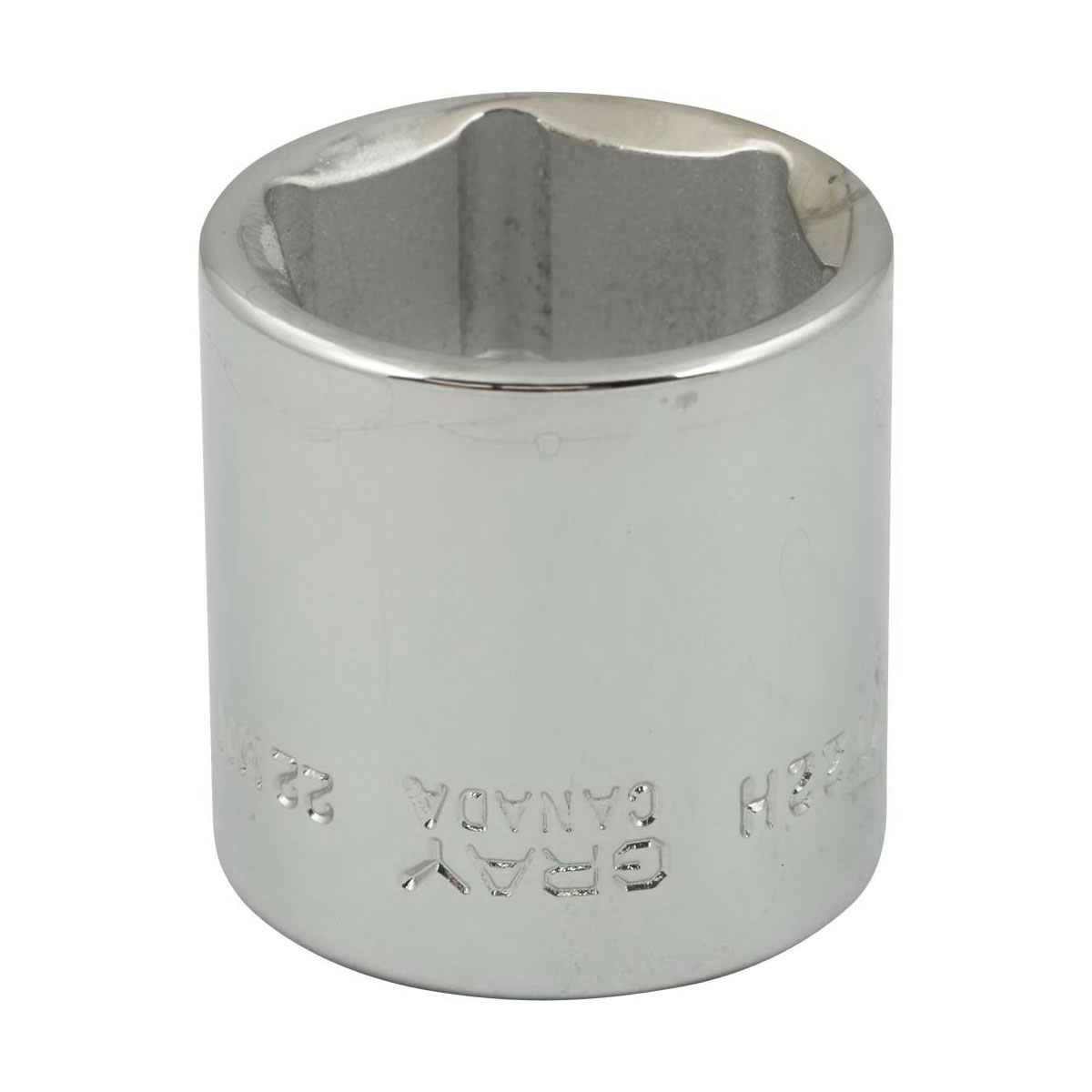Gray Tools MT22H Standard Socket, Metric, 3/8 in, 22 mm Hex Socket, 6 Points