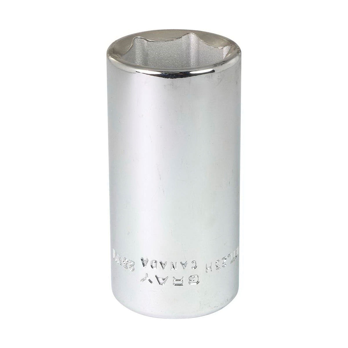 Gray Tools MTL23H Deep Socket, Metric, 3/8 in, 23 mm Hex Socket, 6 Points