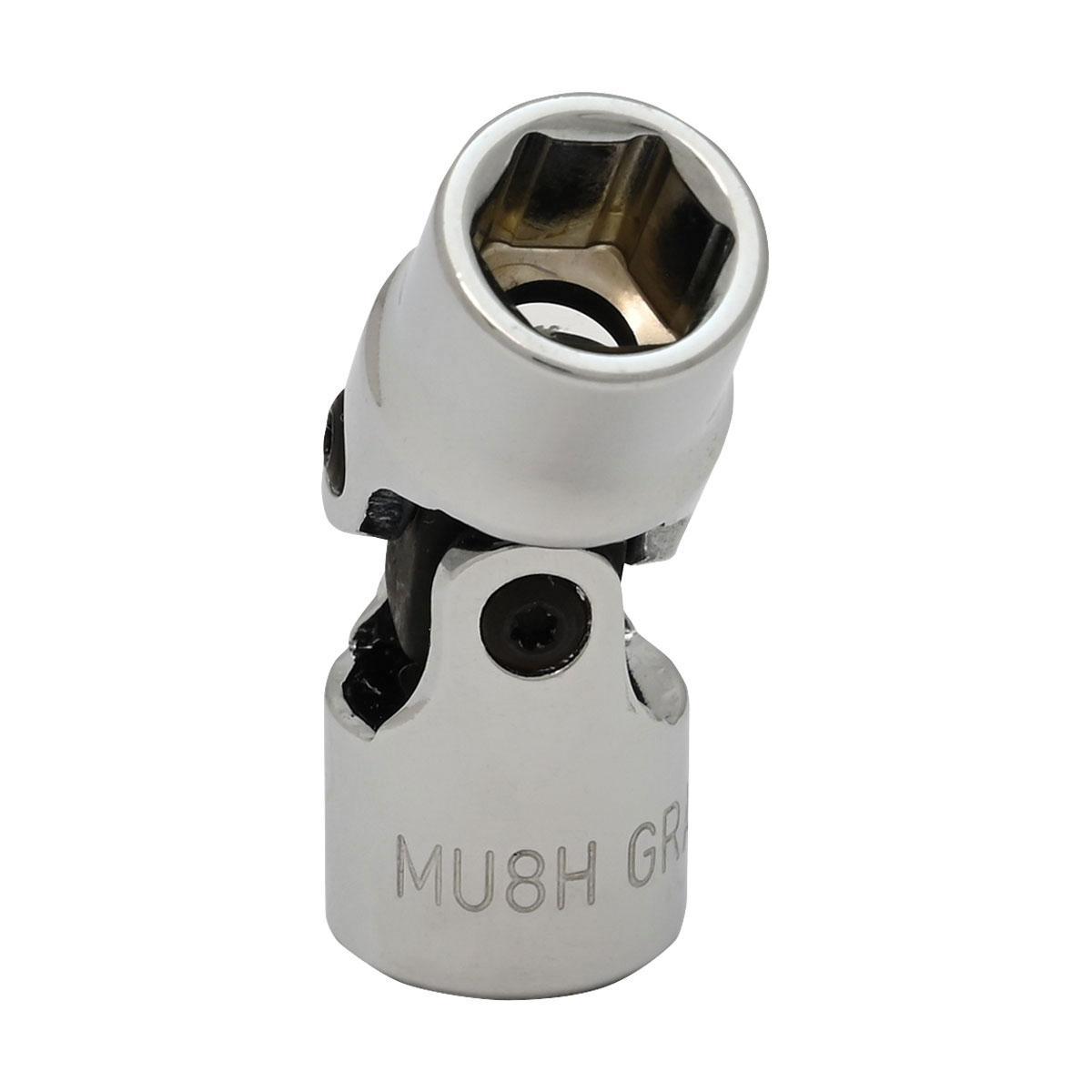 Gray Tools MU8H Standard Socket, Metric, 1/4 in, 8 mm Hex/Universal Joint Socket, 6 Points