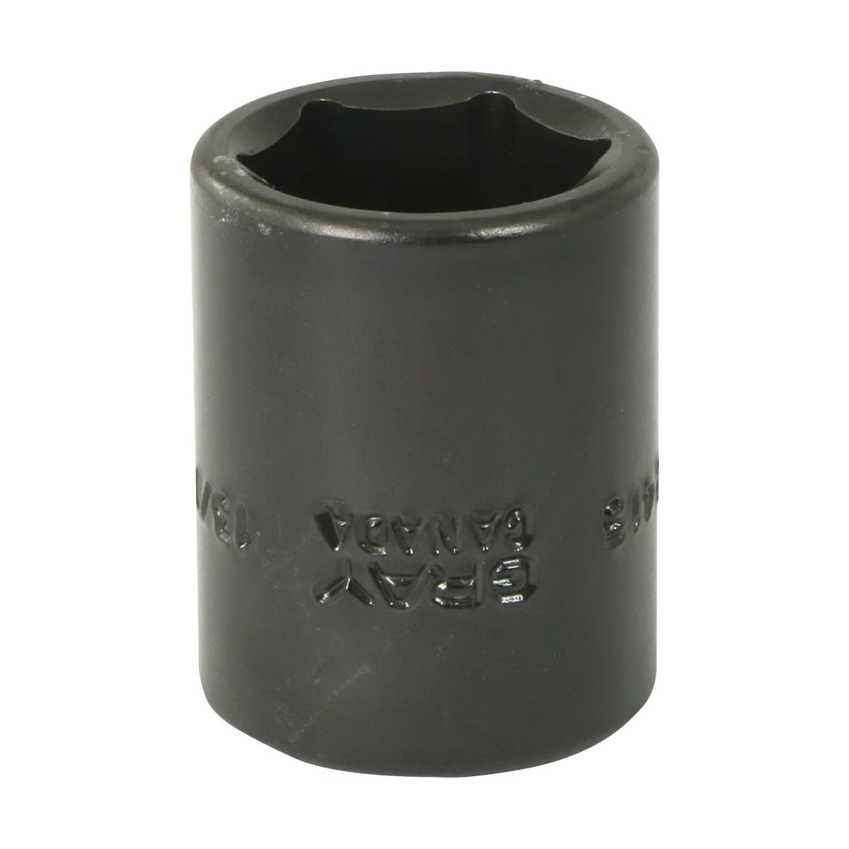 Gray Tools P2413 Socket, 1/2 in Hex Drive, 13/16 in Standard Socket, 6 Points