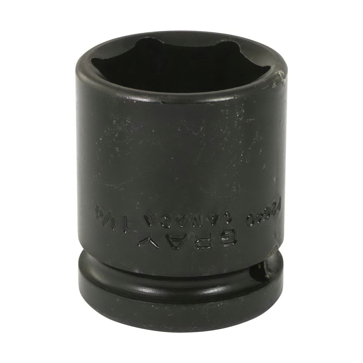 Gray Tools P2640 Socket, 3/4 in Hex Drive, 1-1/4 in Standard Socket, 6 Points