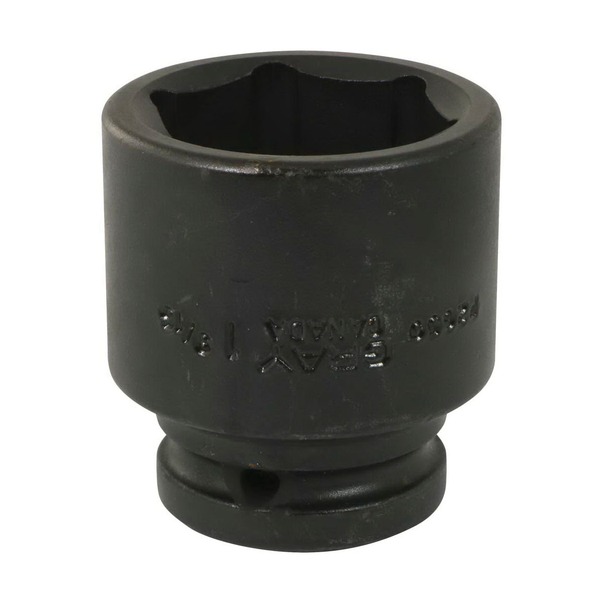 Gray Tools P2650 Standard Impact Socket, Imperial, 3/4 in Square Drive, 1-9/16 in Hex Socket, 6 Points