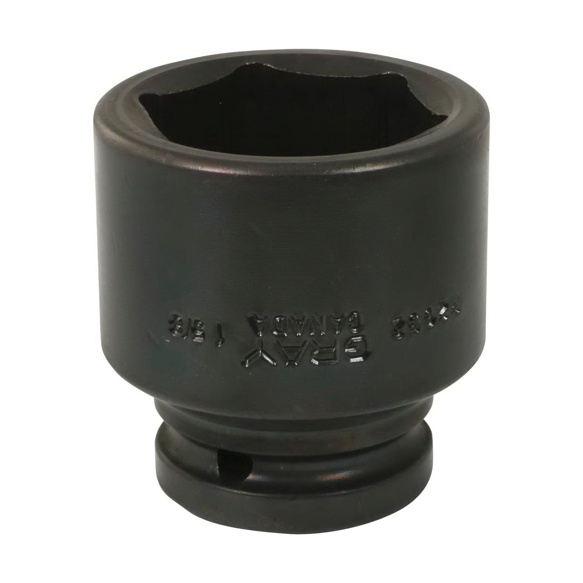 Gray Tools P2652 Socket, 3/4 in Hex Drive, 1-5/8 in Standard Socket, 6 Points