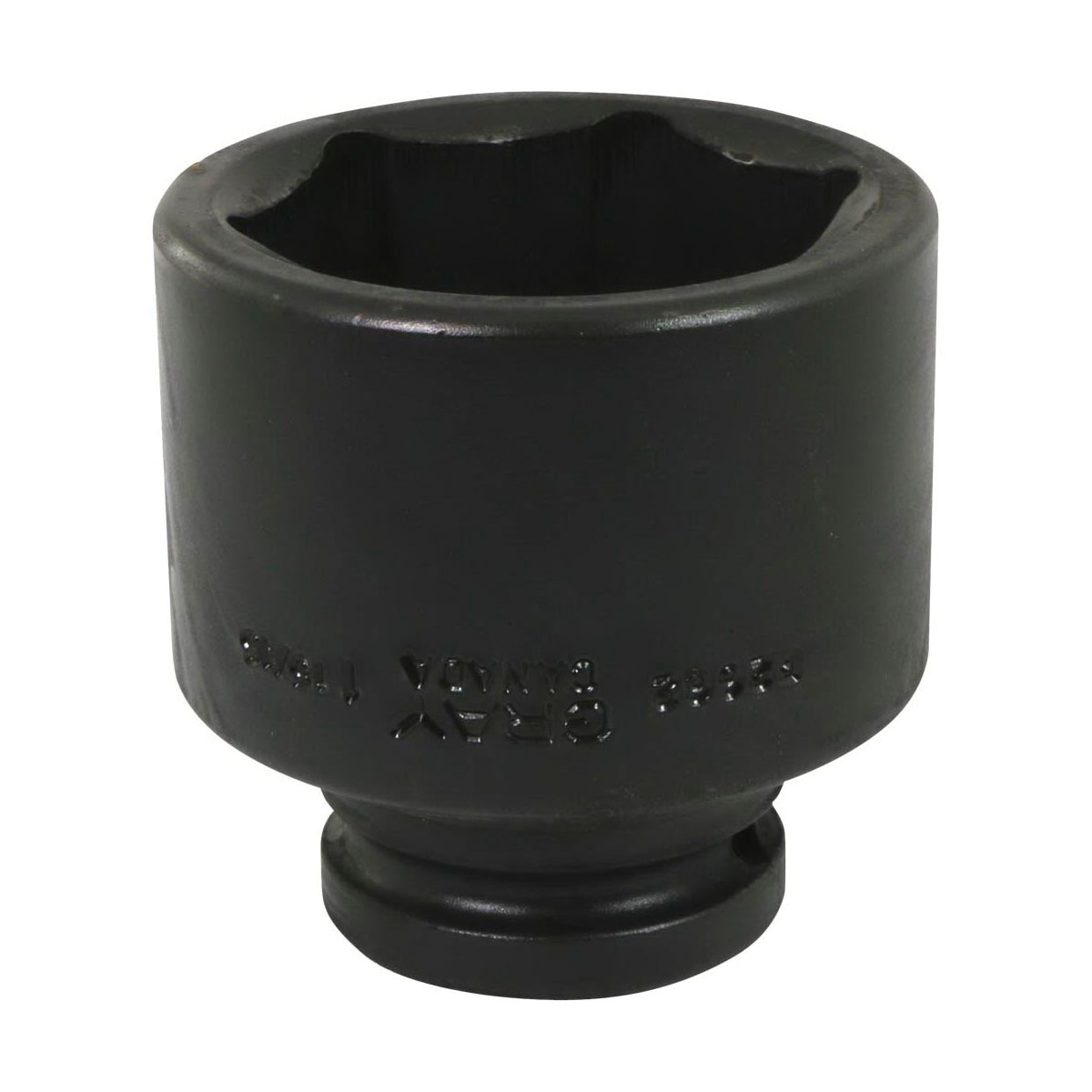 Gray Tools P2662 Standard Impact Socket, Imperial, 3/4 in Square Drive, 1-15/16 in Hex Socket, 6 Points