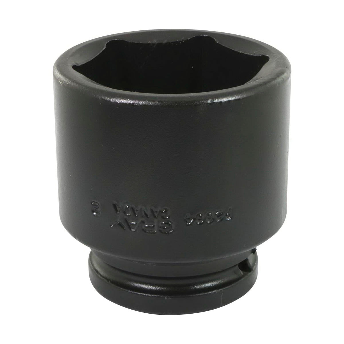 Gray Tools P2664 Socket, 3/4 in Hex Drive, 2 in Standard Socket, 6 Points