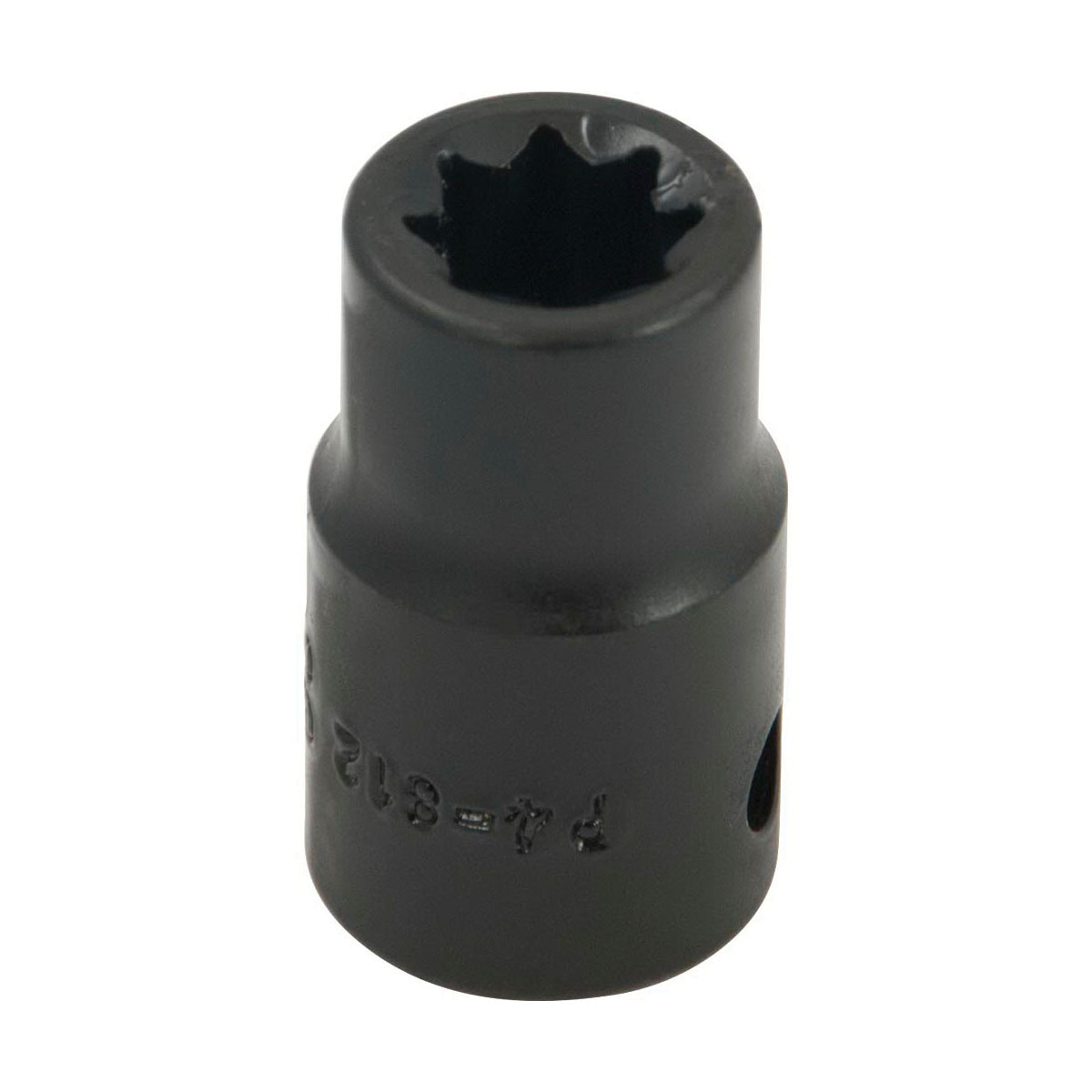Gray Tools P4-812 Standard Impact Socket, Imperial, 1/2 in, 3/8 in Double Square Socket, 8 Points
