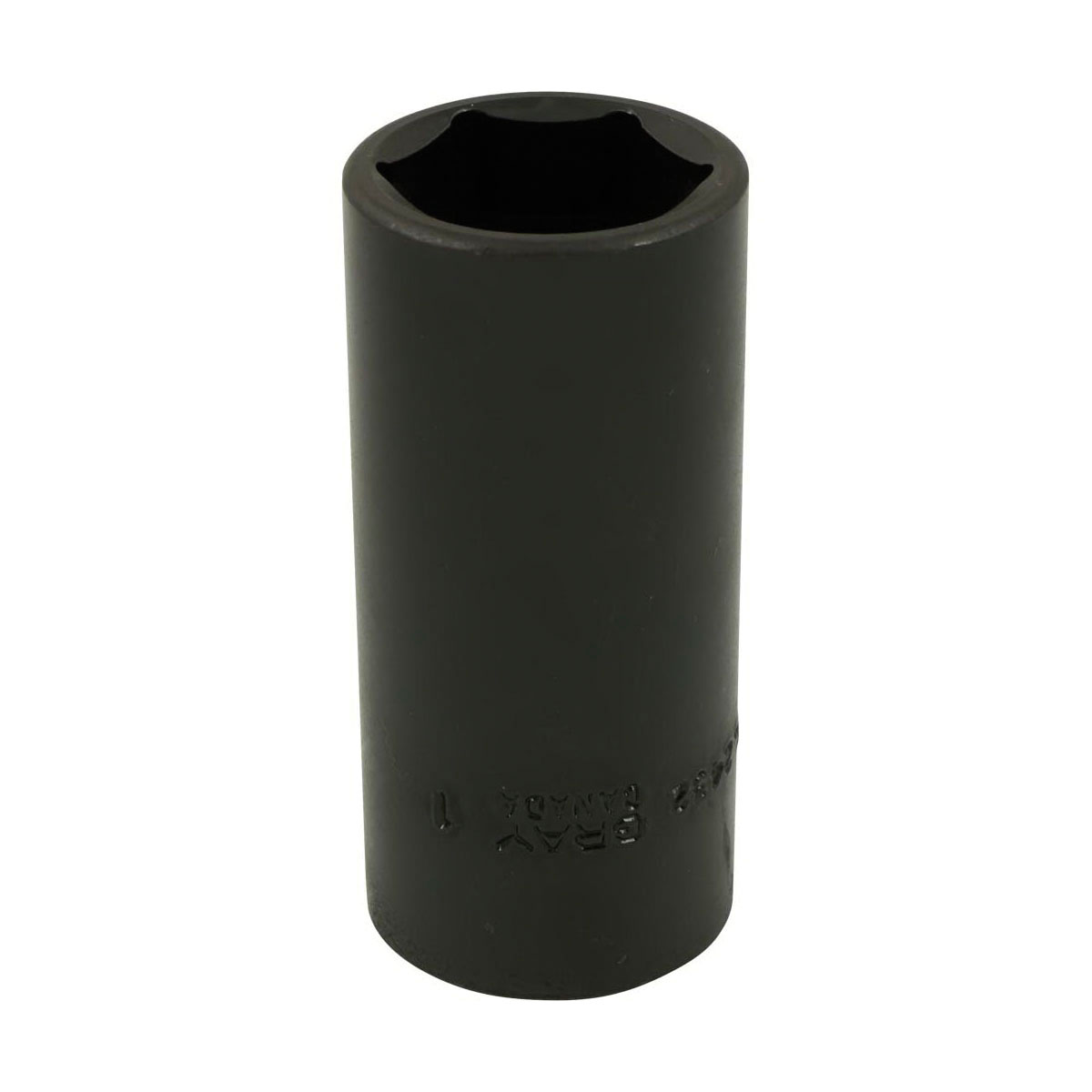 Gray Tools PL2432 Deep Impact Socket, Imperial, 1/2 in Square Drive, 1 in Hex Socket, 6 Points