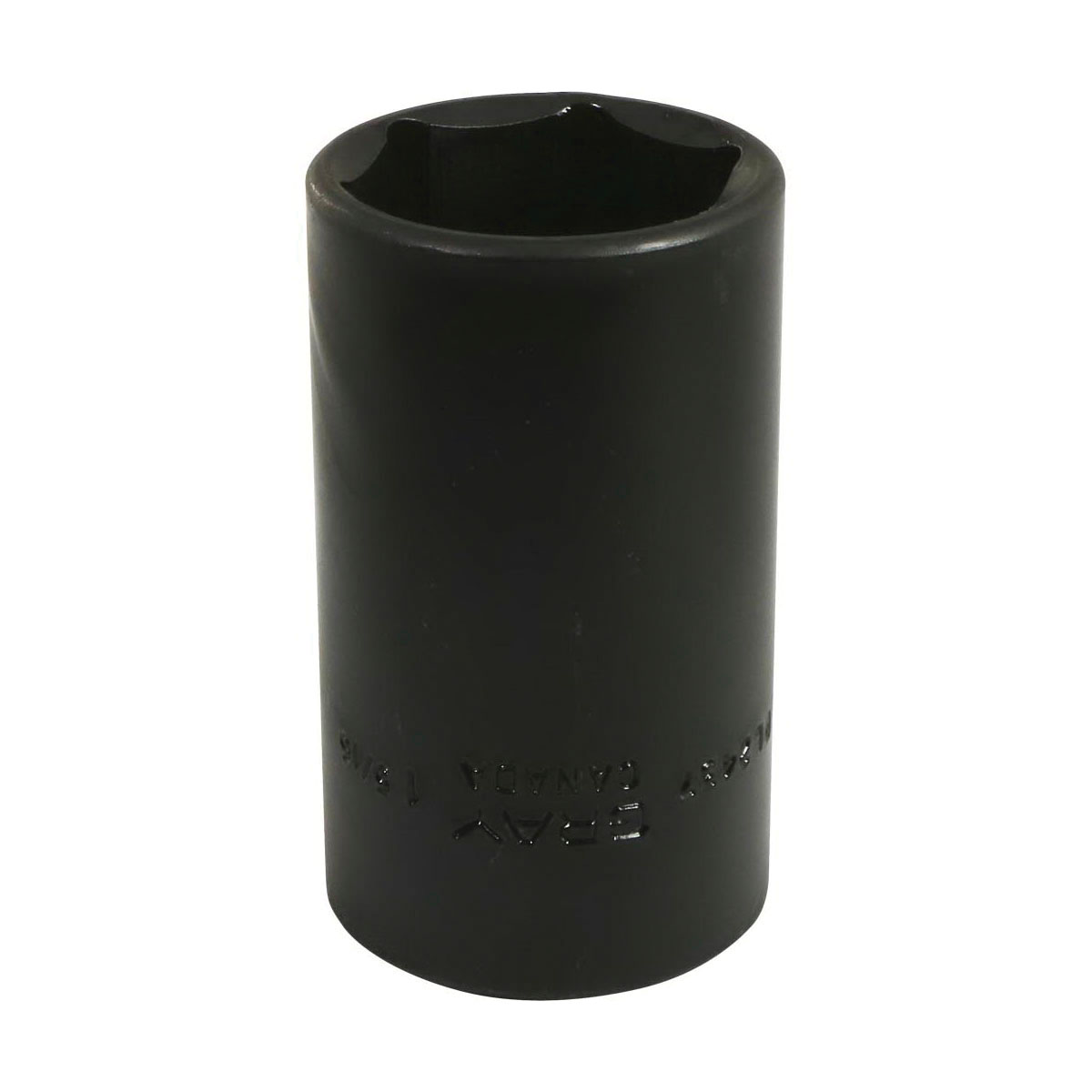 Gray Tools PL2437 Deep Impact Socket, Imperial, 1/2 in Square Drive, 1-5/16 in Hex Socket, 6 Points