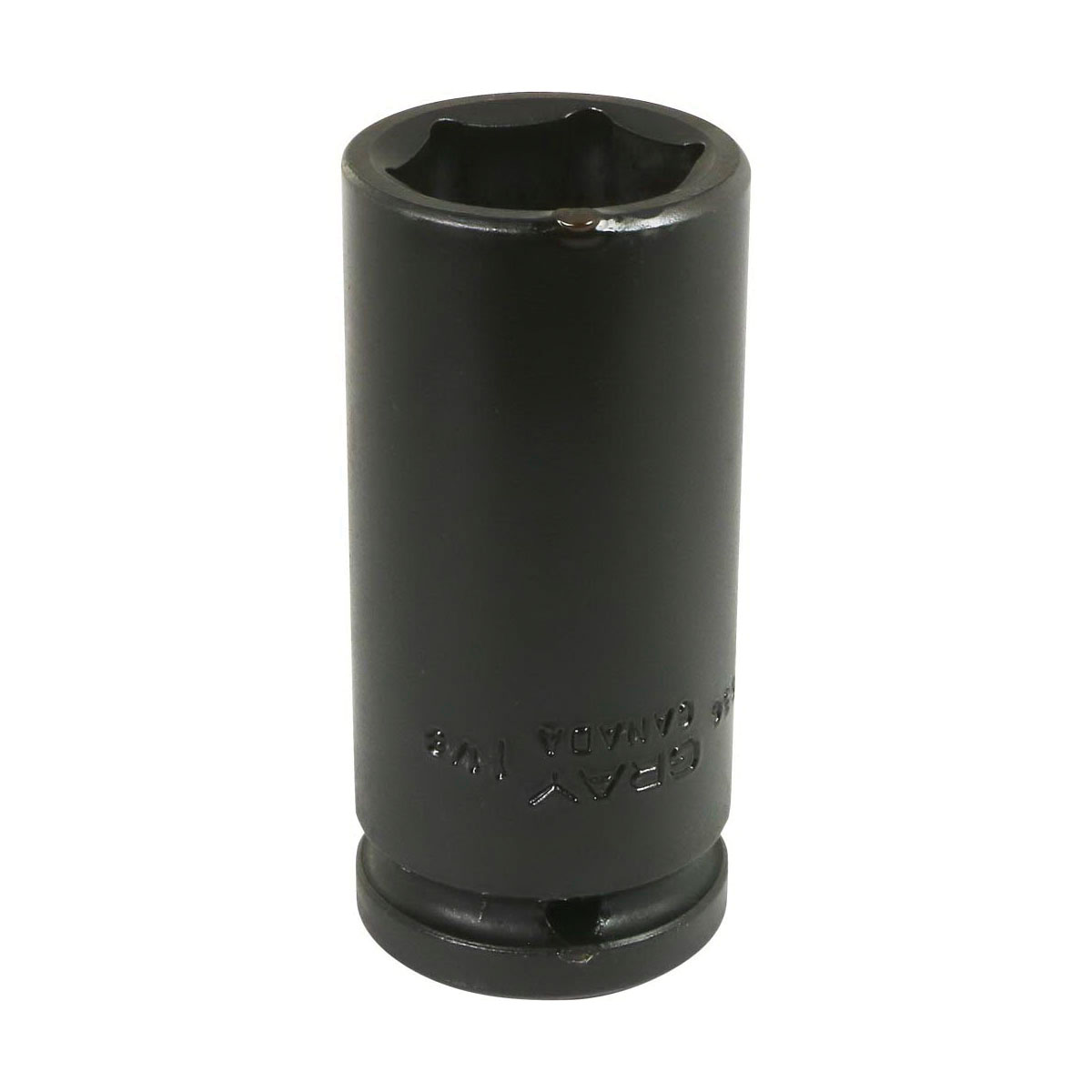Gray Tools PL2636 Socket, 3/4 in Hex Drive, 1-1/8 in Deep Socket, 6 Points
