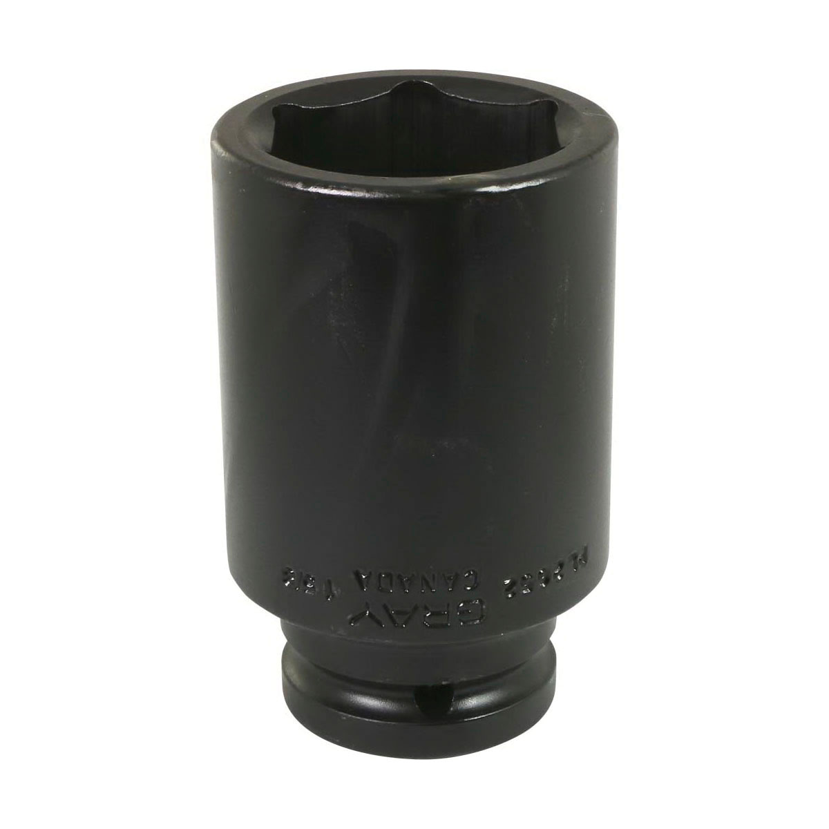 Gray Tools PL2652 Deep Impact Socket, Imperial, 3/4 in Square Drive, 1-5/8 in Hex Socket, 6 Points