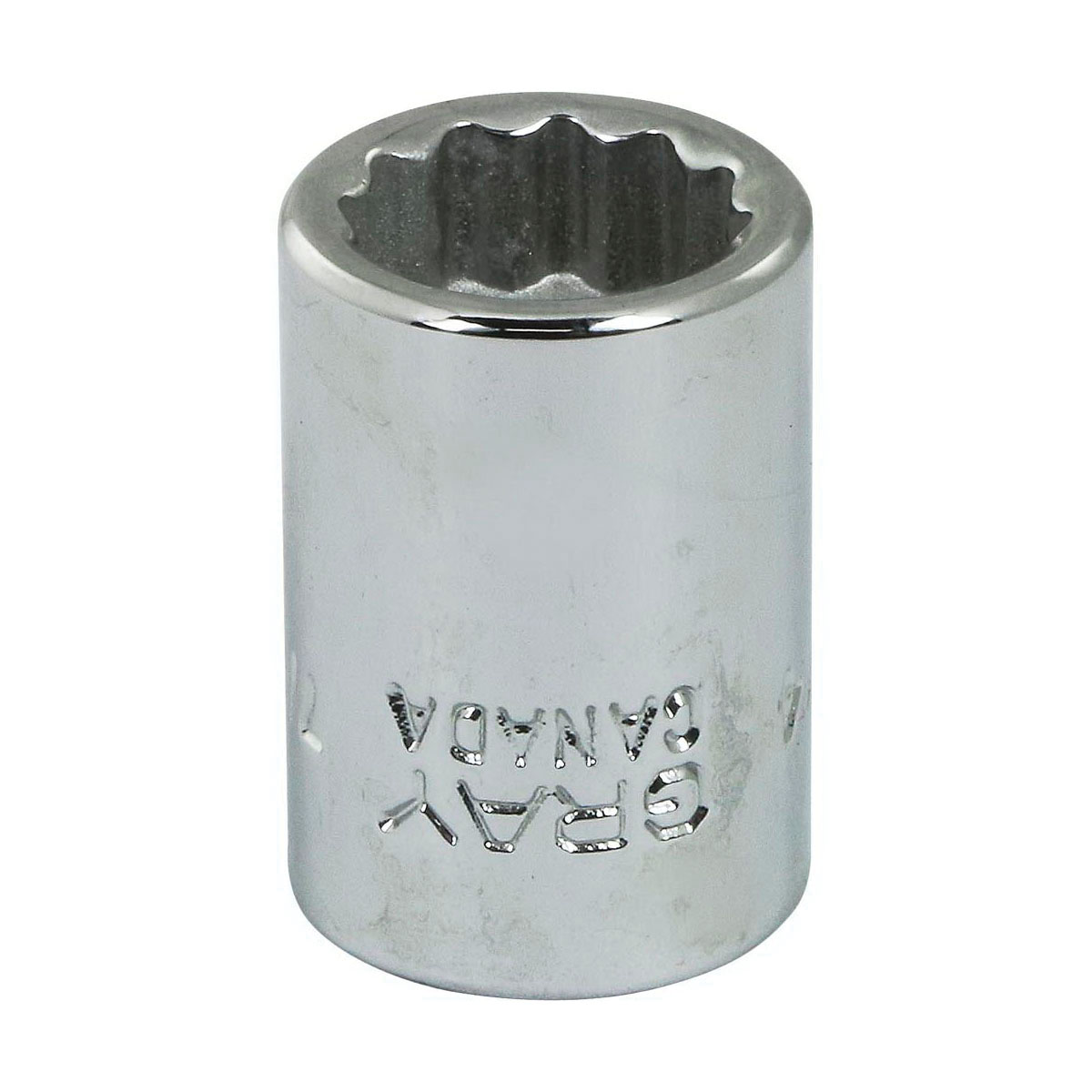 Gray Tools T14 Standard Socket, Imperial, 3/8 in, 7/16 in Hex Socket, 12 Points