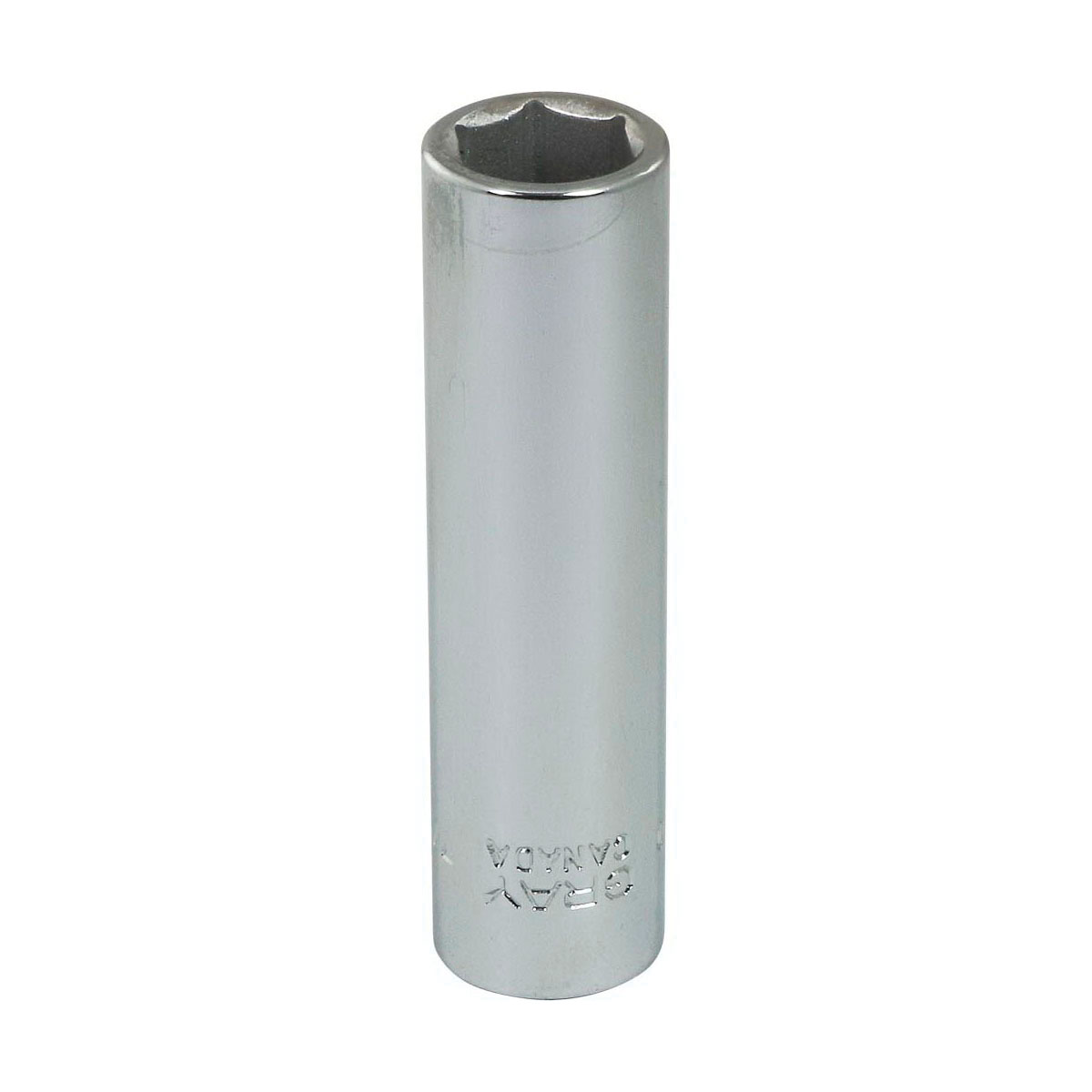 Gray Tools T140 Deep Socket, Imperial, 3/8 in, 7/16 in Hex Socket, 6 Points