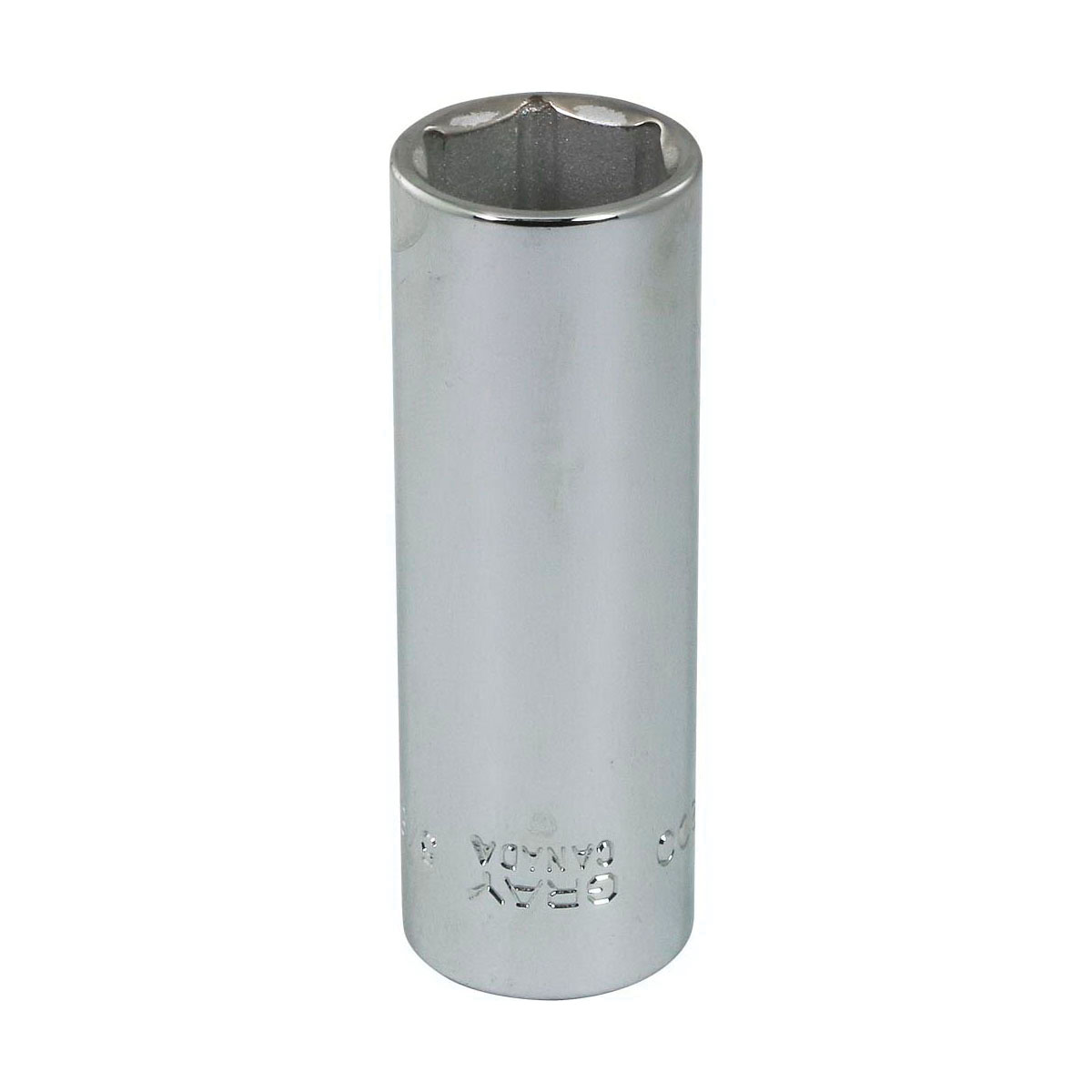 Gray Tools T200 Deep Socket, Imperial, 3/8 in, 5/8 in Hex Socket, 6 Points