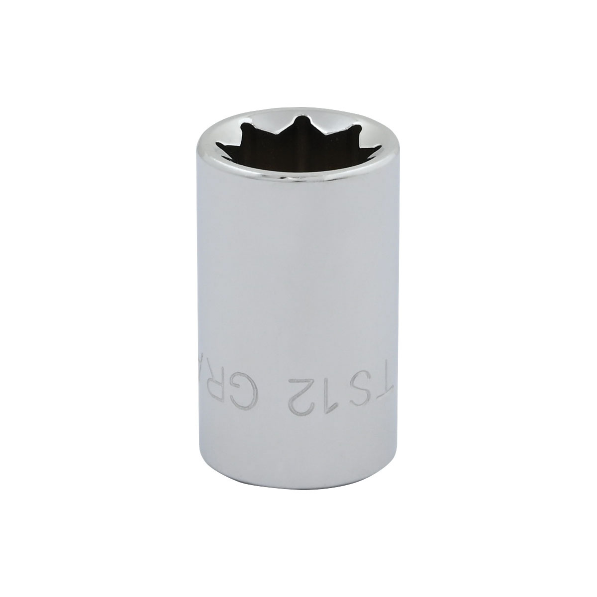 Gray Tools TS12 Standard Socket, Imperial, 3/8 in, 3/8 in Double Square Socket, 8 Points