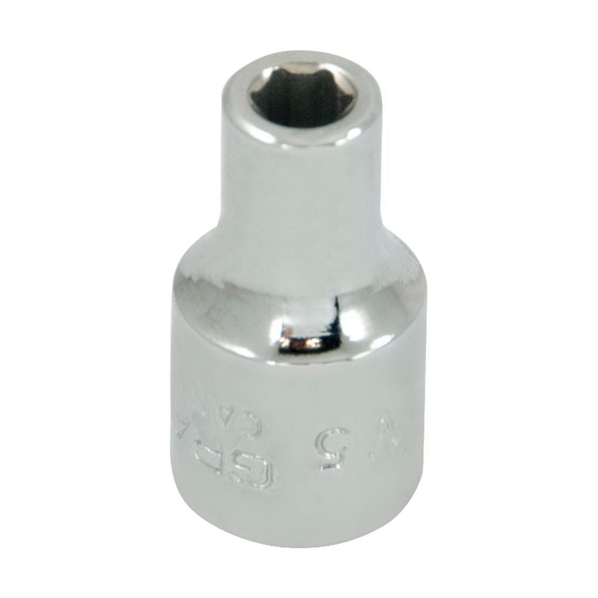 Gray Tools V5 Standard Socket, Imperial, 1/4 in, 5/32 in Hex Socket, 6 Points
