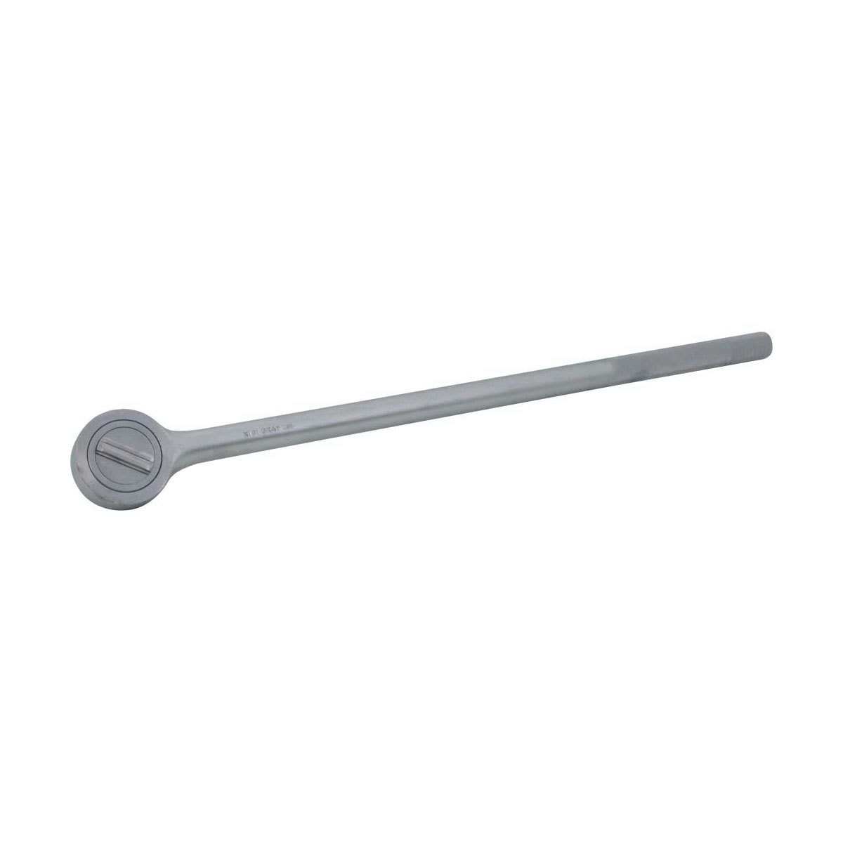 Gray Tools X101 Closed Back Ratchet, 1 in Drive, 24 in OAL, Satin Polished Chrome, ANSI B107.10M