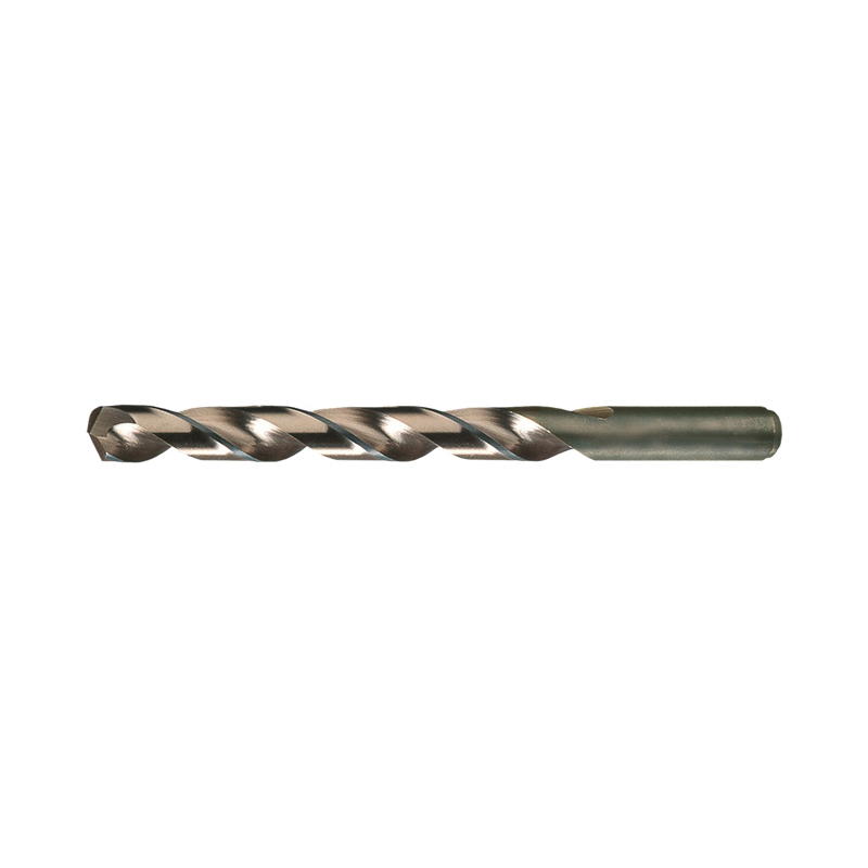 Chicago-Latrobe® 47727 550ASP Heavy Duty Jobber Length Drill Bit, 27/64 in Drill - Fraction, 0.4219 in Drill - Decimal Inch, 135 deg Point, M42 HSS-Co 8%, Straw Oxide