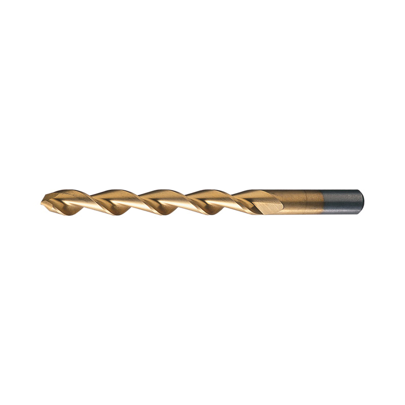 Chicago-Latrobe® 53905 150DHT Deep Hole Jobber Length Drill Bit, 3/16 in Drill - Fraction, 0.1875 in Drill - Decimal Inch, 135 deg Point, HSS, TiN Coated