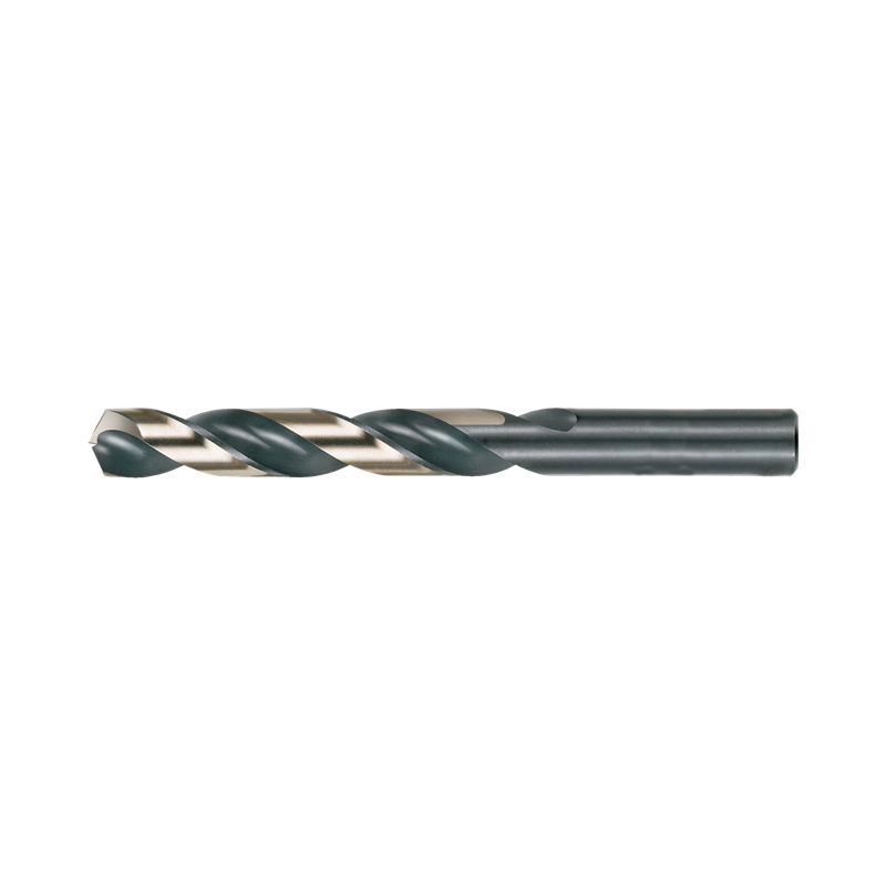 Cle-Force™ C69061 1604 Heavy Duty Jobber Length Drill Bit, 23/64 in Drill - Fraction, 0.3594 in Drill - Decimal Inch, 135 deg Point, HSS, Black/Gold Oxide
