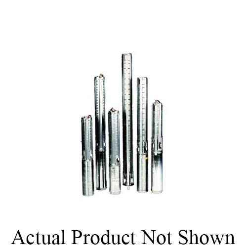 Grundfos 15B700J4 SP Series Submersible Pump, 4 Stages, 230/460 VAC, 3 Phase , 17.59 ft Max Suction Lift, 10 hp Power Rating