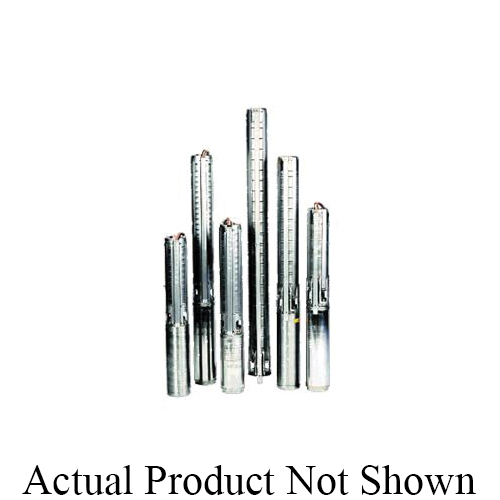 Grundfos 15B80020 SP Series Submersible Pump, 20 Stages, 460 VAC, 3 ph, 17.57 ft Max Suction Lift, 75 hp Power Rating
