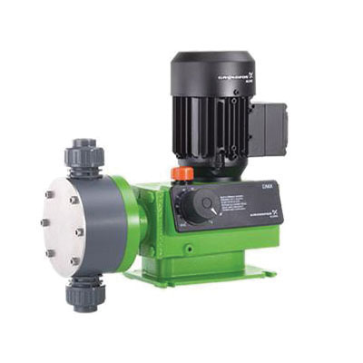 Grundfos 96720687 DMX 226 Mechanical Diaphragm Metering Dosing Pump, 25.99 gph Flow Rate, 3/4 in MNPT Inlet x 3/4 in MNPT Outlet, 120 VAC, 1 ph