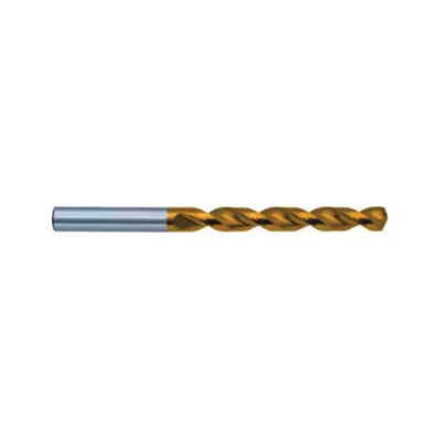 Guhring 9006520074000 652 Type GT 100 Jobber Length Drill, 7.4 mm Drill - Metric, 0.2913 in Drill - Decimal Inch, 130 deg Point, HSS, TiN Coated