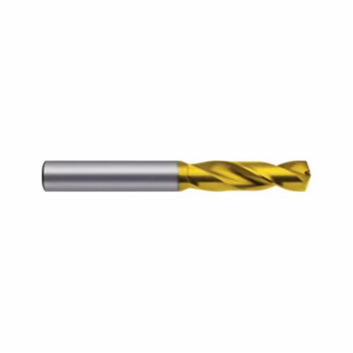 Guhring 9012420031700 RT100U/1242 High Penetration High Performance Stub Length Screw Machine Drill, 1/8 in Drill - Fraction, 0.125 in Drill - Decimal Inch, Carbide, TiN Coated