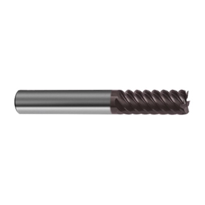 Guhring 9031820127000 3182 Finish-Tech GH100 U Center Cutting General Purpose Standard Length Finishing End Mill, 1/2 in Dia Cutter, 1 in Length of Cut, 6 Flutes, 1/2 in Dia Shank, 3 in OAL, Nano-Si® Coated
