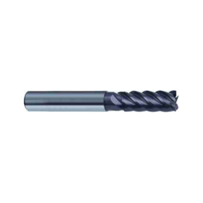 Guhring 9042630063500 4263 RF100 SF Center Cutting High Performance Standard Length Finishing End Mill, 1/4 in Dia Cutter, 3/4 in Length of Cut, 5 Flutes, 1/4 in Dia Shank, 2-1/2 in OAL, FIREX® Coated