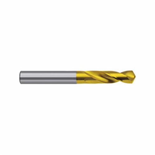 Guhring 9055200019800 GU500DZ/5520 High Performance Stub Length Screw Machine Drill, 5/64 in Drill - Fraction, 0.0781 in Drill - Decimal Inch, HSS-Co, TiN Coated