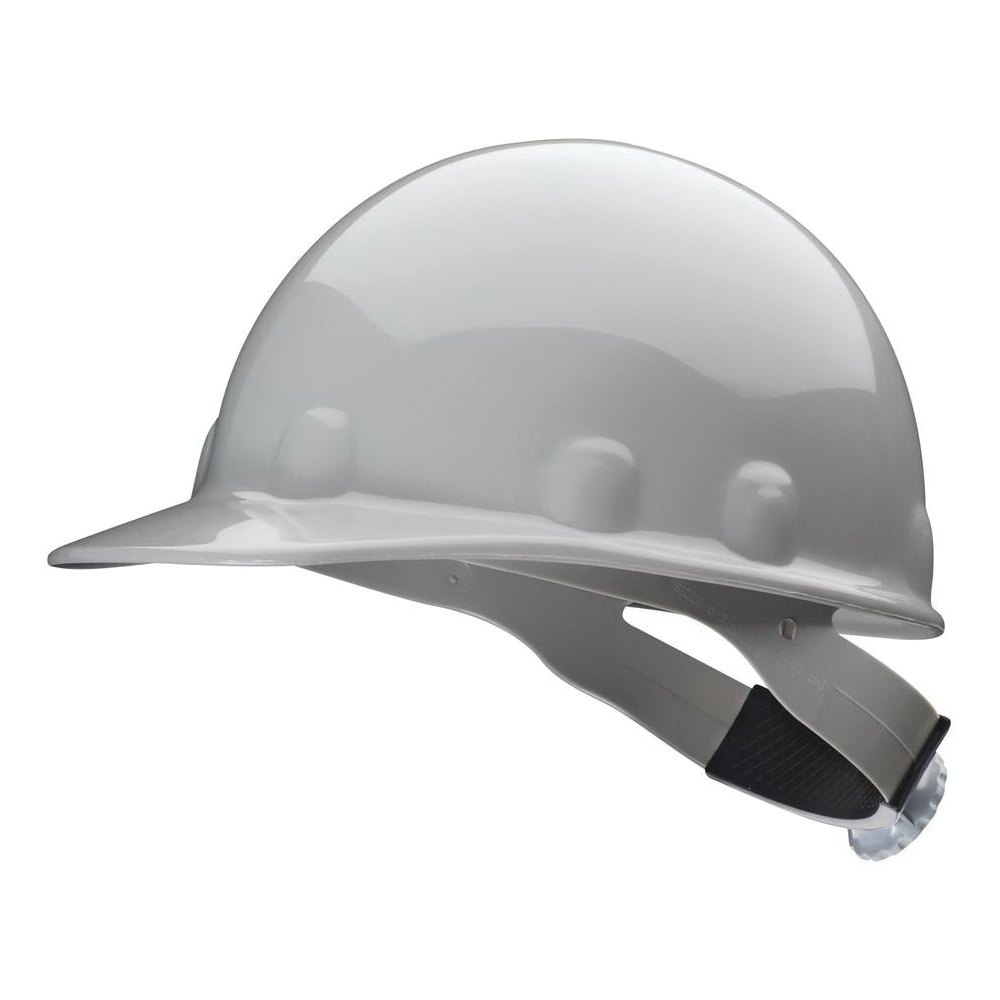 Fibre-Metal® by Honeywell E2RW09A000 Cap Style Hard Hat With 3Rw2 Ratchet Headband, 6-1/2 Fits Mini Hat, 8 Fits Max Hat, Thermoplastic, 8-Point Suspension, ANSI Electrical Class Rating: Class C, E and G, ANSI Impact Rating: Type I, Ratchet Adjustment