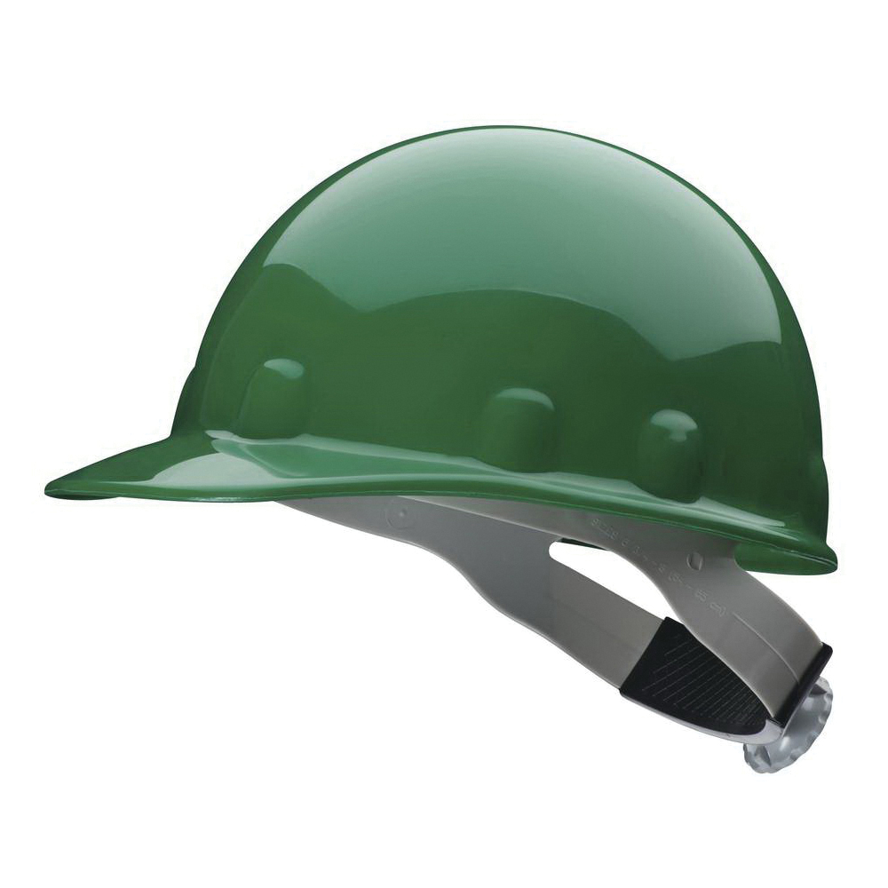 Fibre-Metal® by Honeywell E2SW74A000 Cap Style Hard Hat With 3Rw2 Ratchet Headband, Thermoplastic, 8-Point SwingStrap™ Suspension, ANSI Electrical Class Rating: Class C, E and G, ANSI Impact Rating: Type I, Ratchet Adjustment