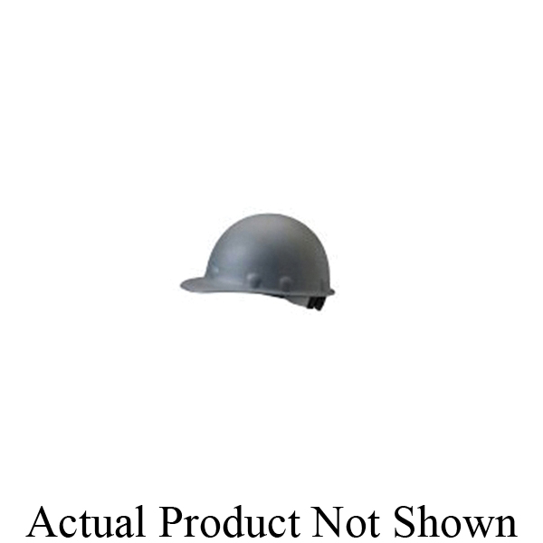 Fibre-Metal® by Honeywell Roughneck® P2 P2AQSW09A000 Cap Style Hard Hat With Quick-Lok® Mounting System, Fiberglass, 8-Point SwingStrap™ Suspension, ANSI Electrical Class Rating: Class C and G, ANSI Impact Rating: Type I, Ratchet Adjustment